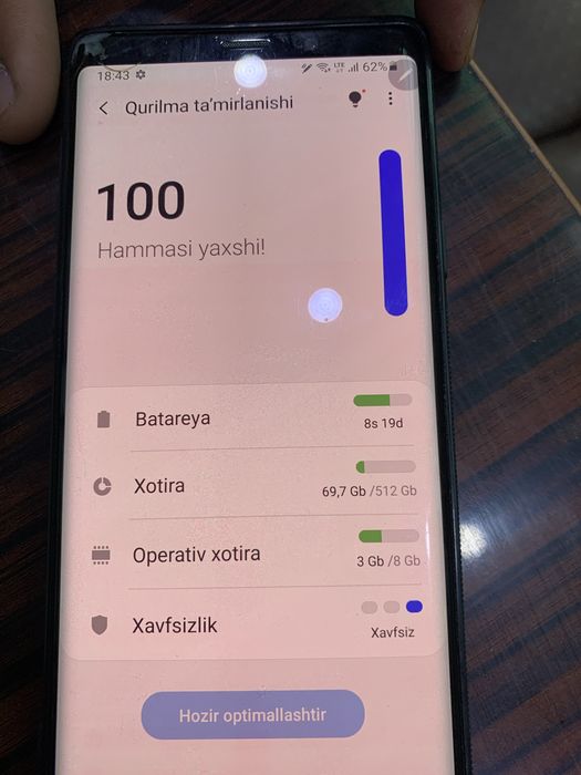 Samsung note 9 512gb ideal