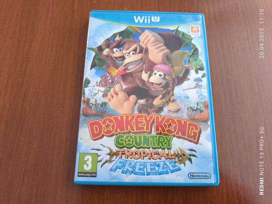 Donkey Kong Country Tropical Freeze Nintendo WiiU игра