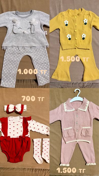 Одежда для девочек в хорошем состоянии. Шымкент