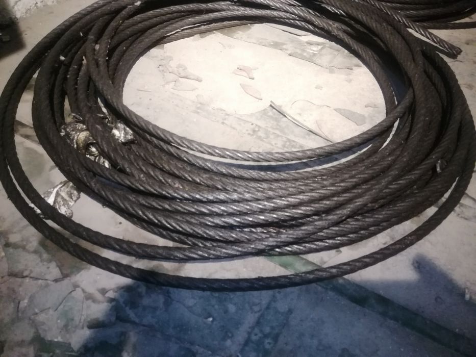Б/у лифтовые тросы