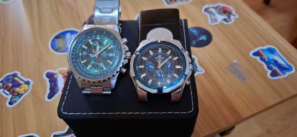 Два мъжки часовника Casio Edifice