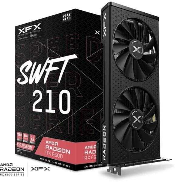 Placa video XFX Radeon Speedster SWFT 210 RX 6600 8GB GDDR6 128bit (RX-66XL8LFDQ)