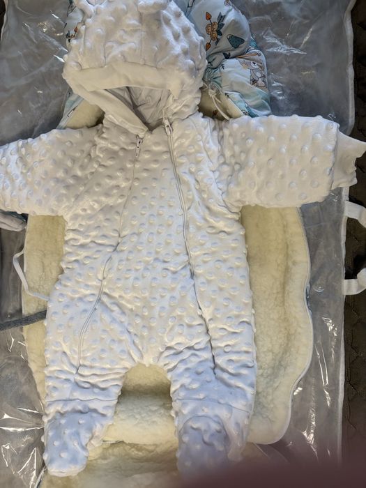 Конверт детский на выписку зимний