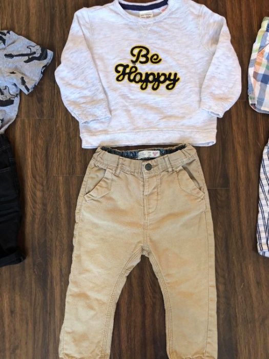 Дрешки за момче блузки, панталони, суичъри Зара, Zara, HM, 12-18