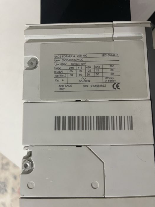 Автоматический выключатель 400А