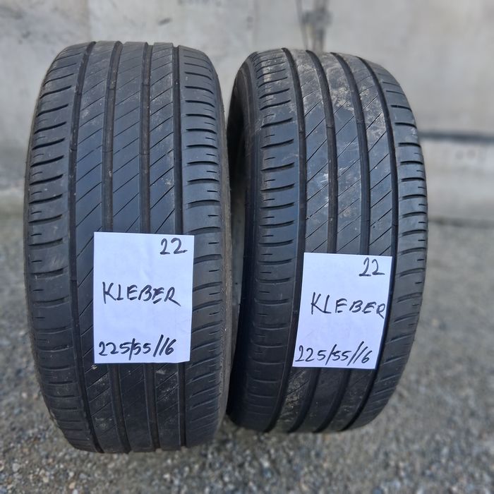 2×225/55/16VARA.KLEBER 2022.Stare excelenta.