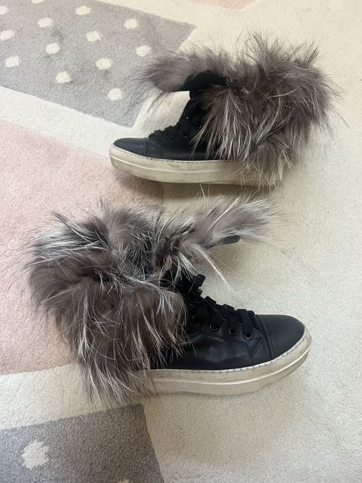 Дамски боти/ботуши от естествена кожа