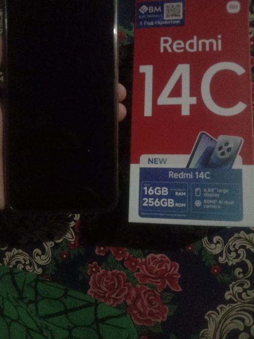 Redmi 14C yangi umuman ishlatilmagan