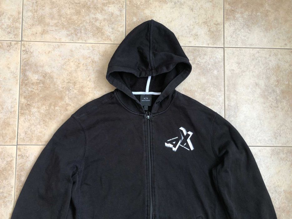 Armani Exchange Full-Zip Hoodie яке L