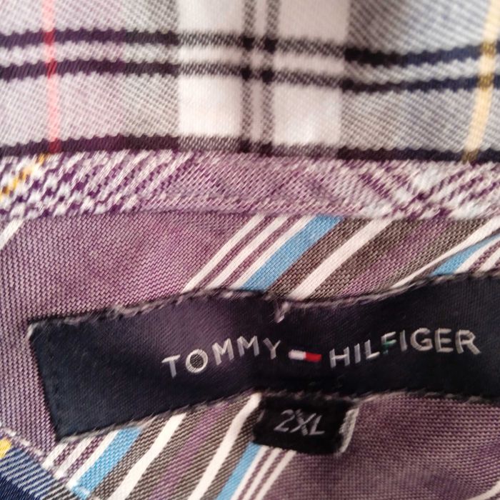 ГОЛЯМ TOMMY HILFIGER 3-4XL НОВА БЕЗ ЕТИКЕТ оригинална риза plaid shirt