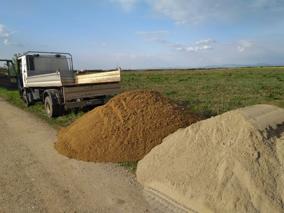 Nisip, Balast ,Pământ pentru gazon și grădină, Piatra Concasată