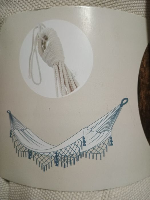 Хамак с дебели куки Нов