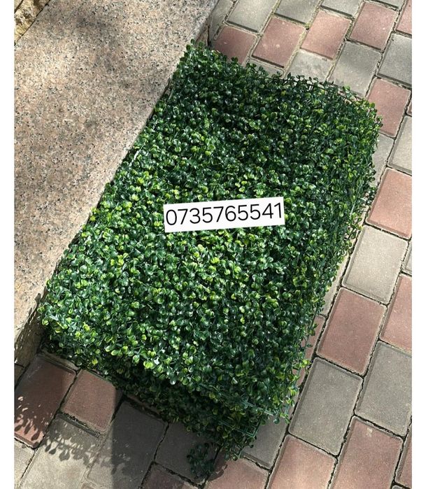 Panou Verdeata covor frunze decorativ verde 60 x 40 cm