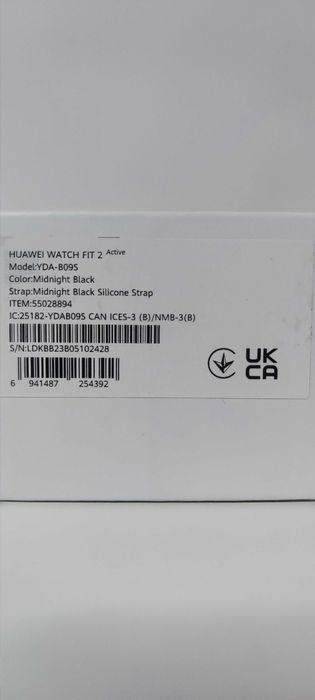 Smartwatch Huawei Fit 2