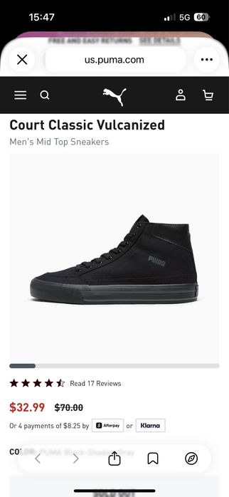 Продаю кроссовки/борцовки/кеды Puma