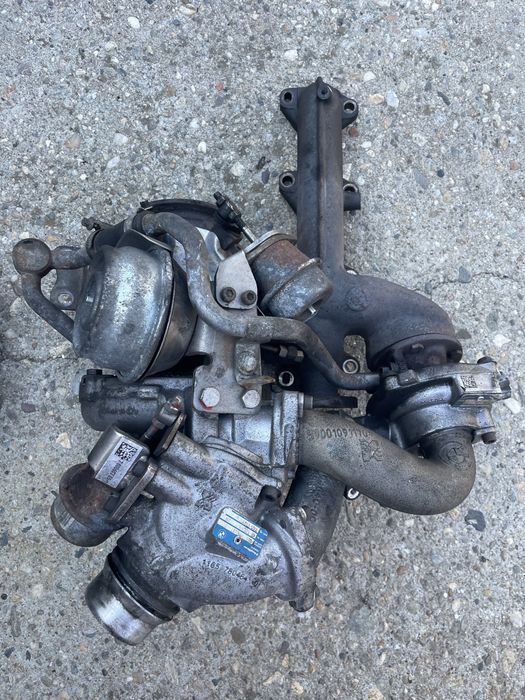 Biturbo bmw seria 1 123d 204 cai bi turbo turbine bmw x1 2.3d 2.0d n47