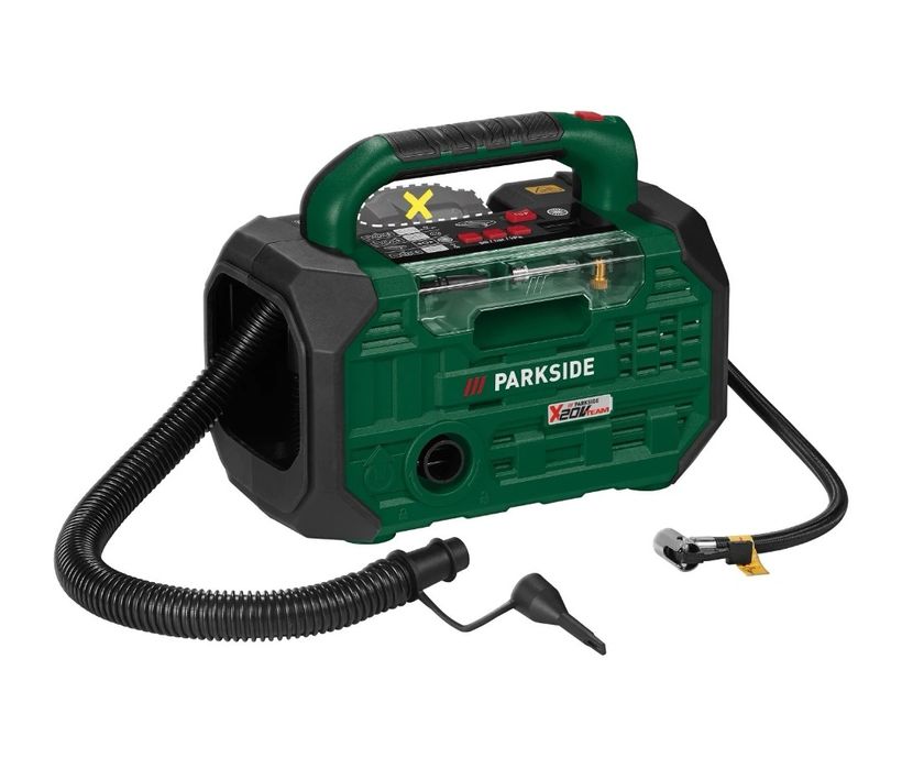 акумулаторен компресор и въздушна помпа 20V Парксайд /Parkside