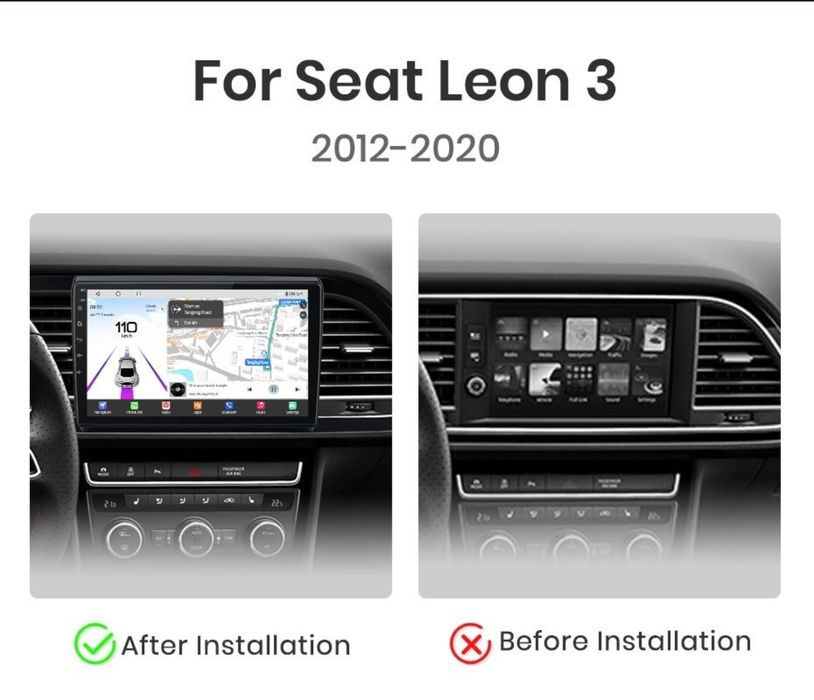 Navigatie Android dedicata pentru SEAT LEON 3 (2012-2020)
