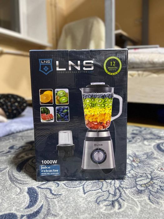 Blender
Sig‘imi: 3 litr
Bir nechta tezlik rejimi bor
Mustahkam