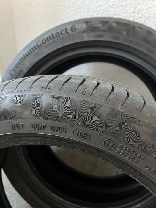 Continental PremiumContact 6, 205/50/17 DOT 1021