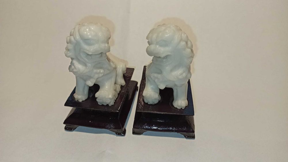 Statuete jad, caini Fu