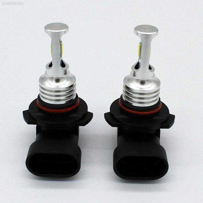 2 БРОЯ LED Диодни крушки HB4 9006 100W 12V +100% повече светлина