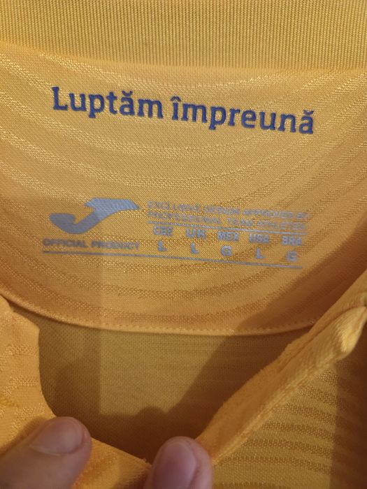 tricou naționala României, marimea L
joma, nepurtat, nou, cu eticheta
100% original