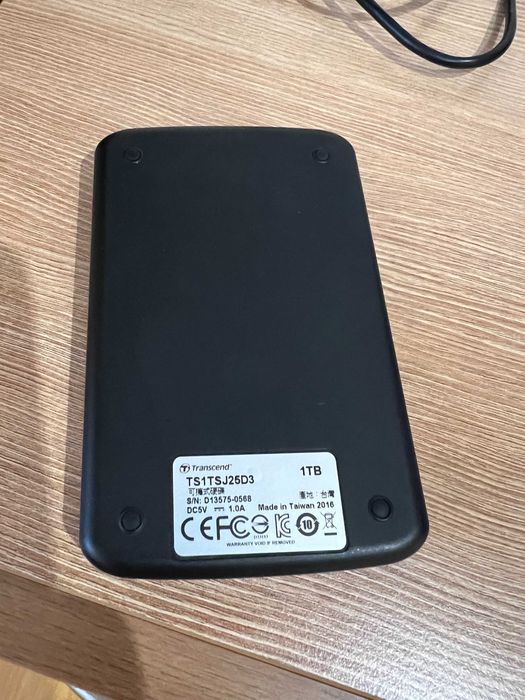 Външен диск Transcend 1TB