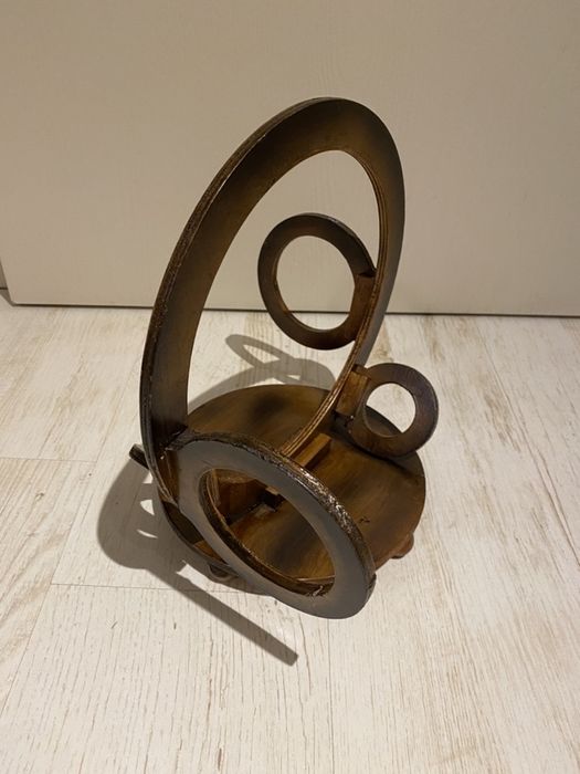 Дървена поставка за вино  за 2бр. бутилки