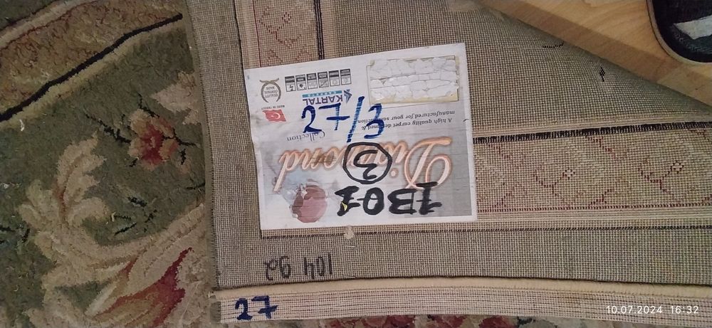 Ковер  3х4 Турция в хорошем состоянии