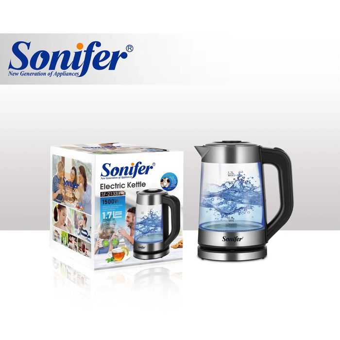 Доставка! Электрический чайник Sonifer SF-2133