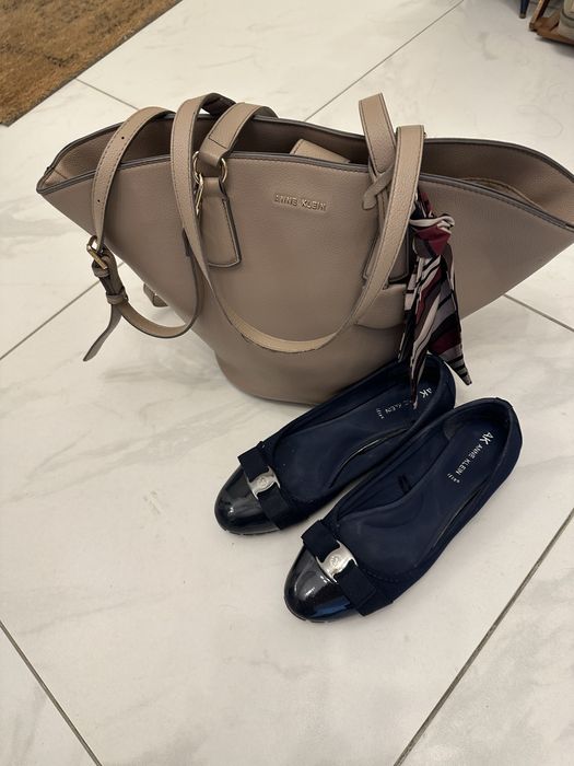 Комплект сумка и балетки от ANNE KLEIN