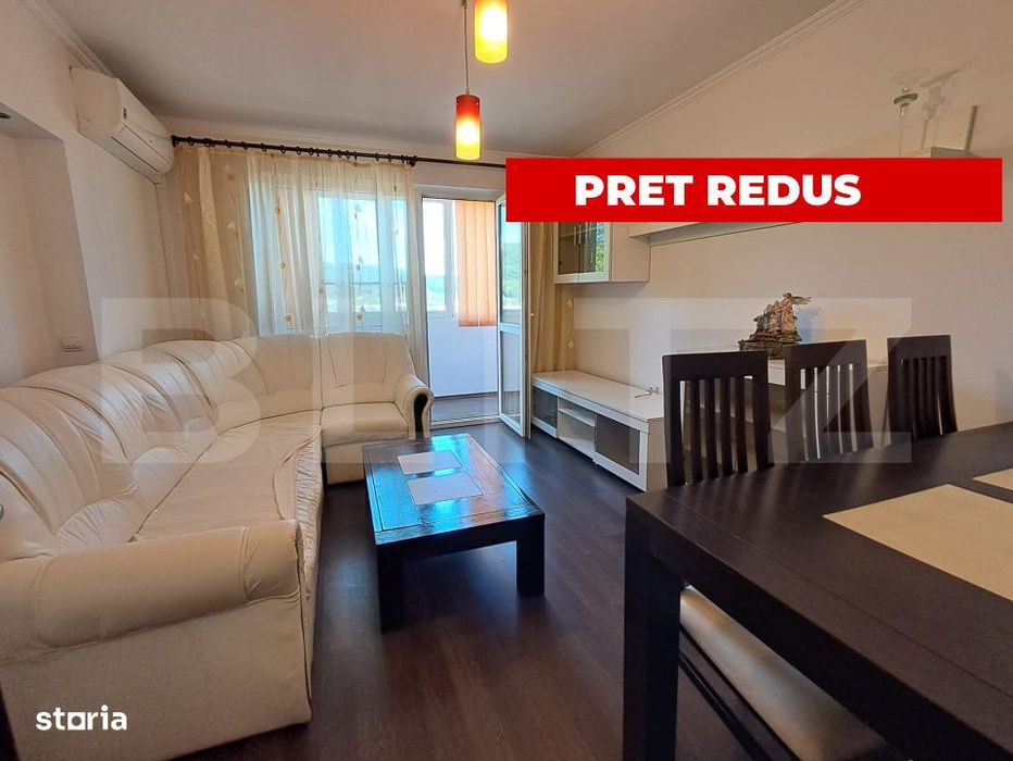 Apartament 3 camere, 55 mp, complet mobilat, la 3 km de Cetatea Sighis