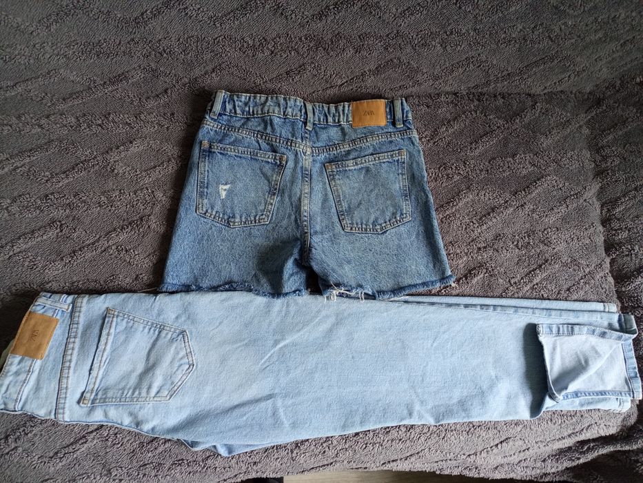 Шорты+джинсы ZARA