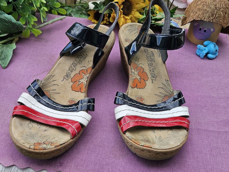 Rieker сандали на платформа