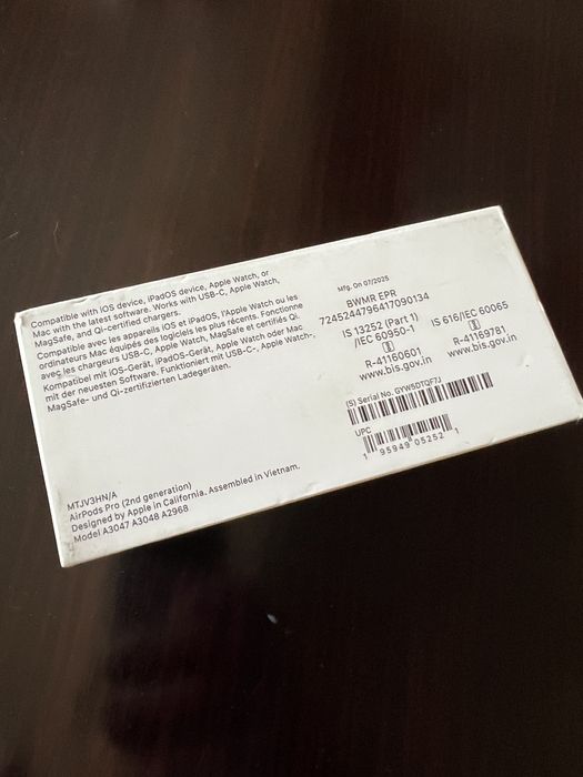AirPods Pro (2nd generation). Оригинал. Новые