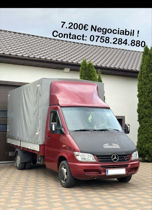 Mercedes Sprinter 413 - cu prelata - carosata impecabila