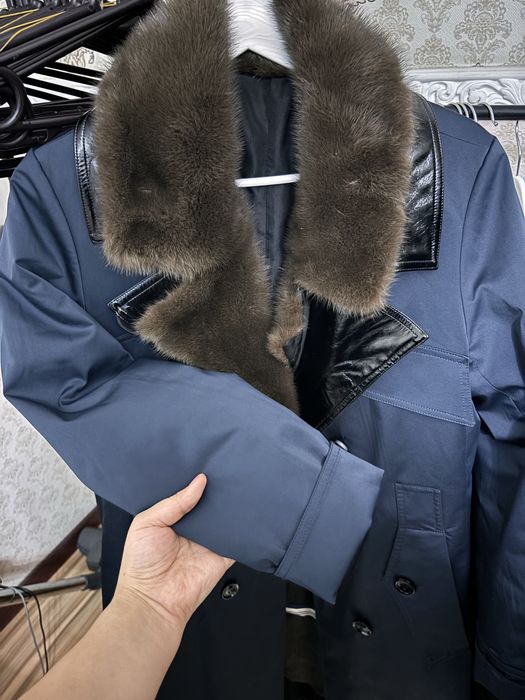 Зимняя парка с мехом