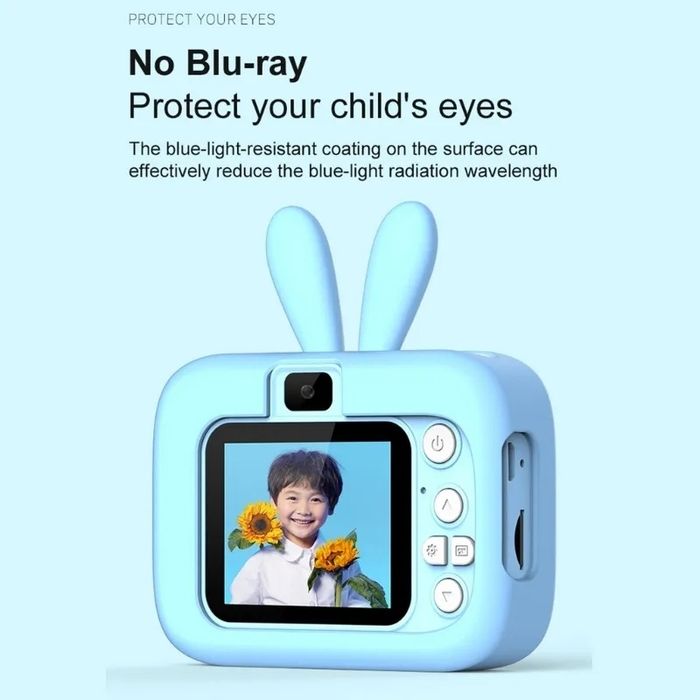 Игрушечный детский фотоаппарат с селфи камерой, подарок детям, podarka