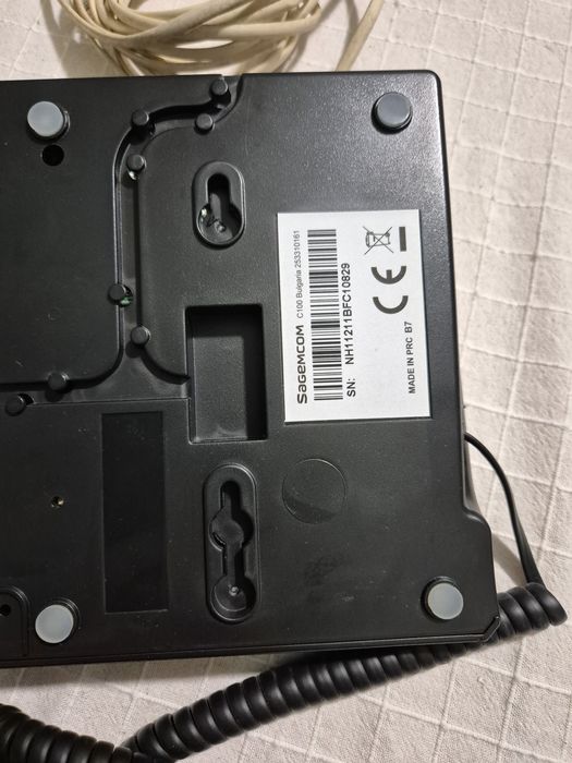 Стационарен телефон Sagemcom, нов