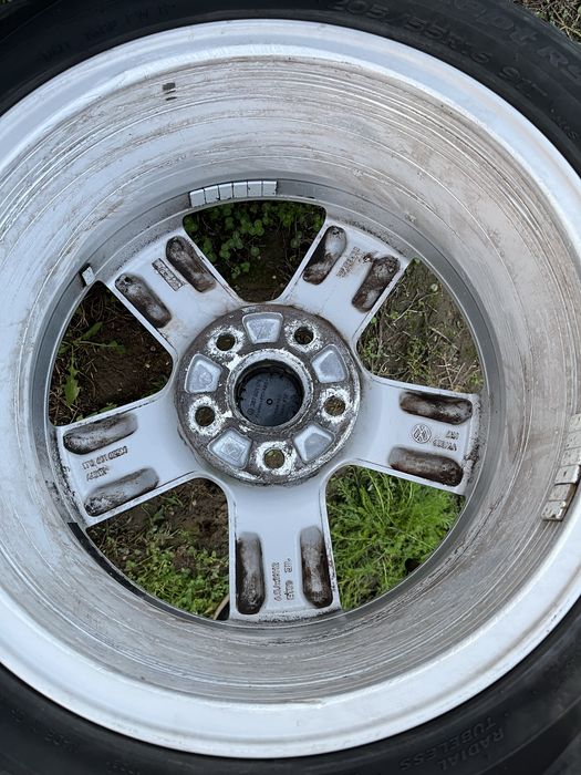 Set roti Jante + anvelope Originale Vw Germany 205 55 R16 5 x 112 Top