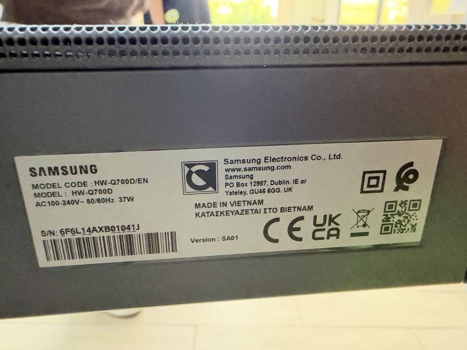 Soundbar Samsung HW-Q700D