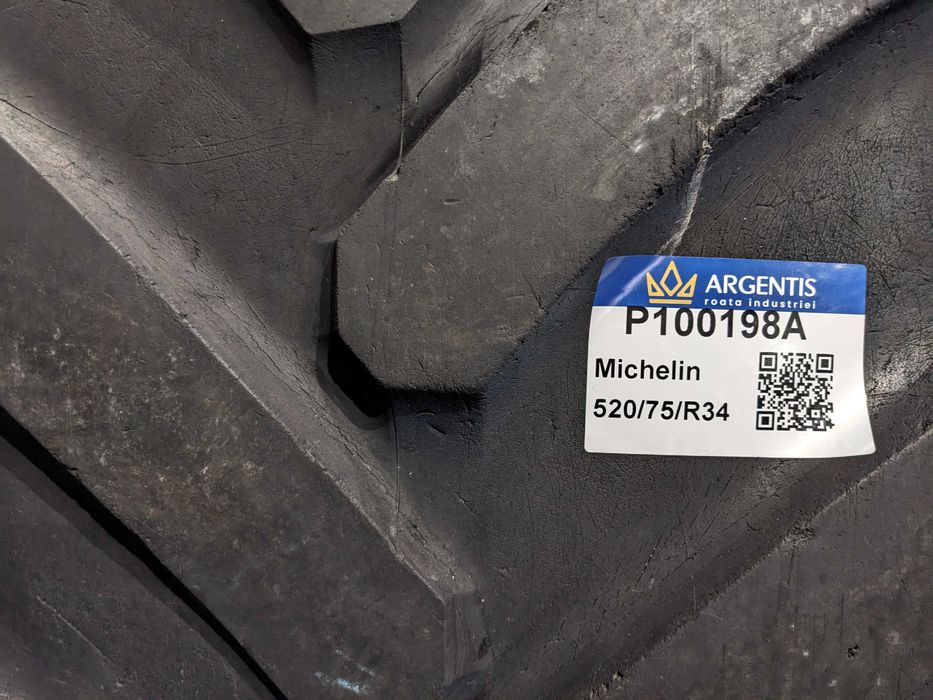 Pereche 2 anvelope 520/75/R34 Michelin (cod P100198A)