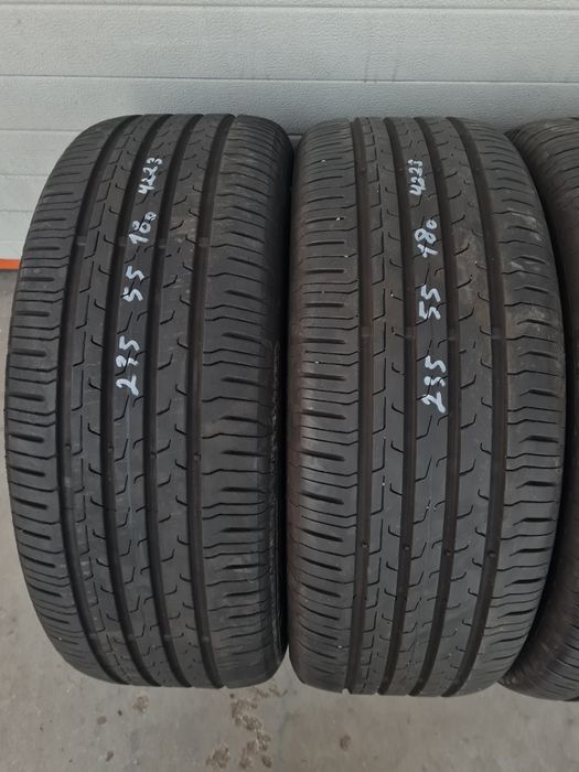 Летни гуми 4 броя Continental EcoContact6 235 55 R18 дот 4223