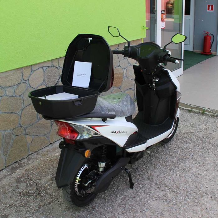 Електрически скутер MaxMotors Super G 3000W WHITE