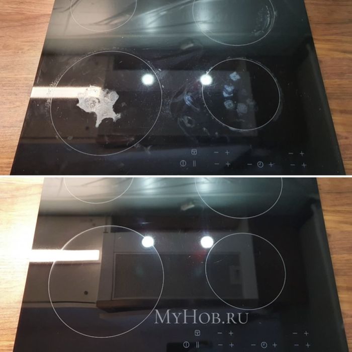 Полировка варочных плит