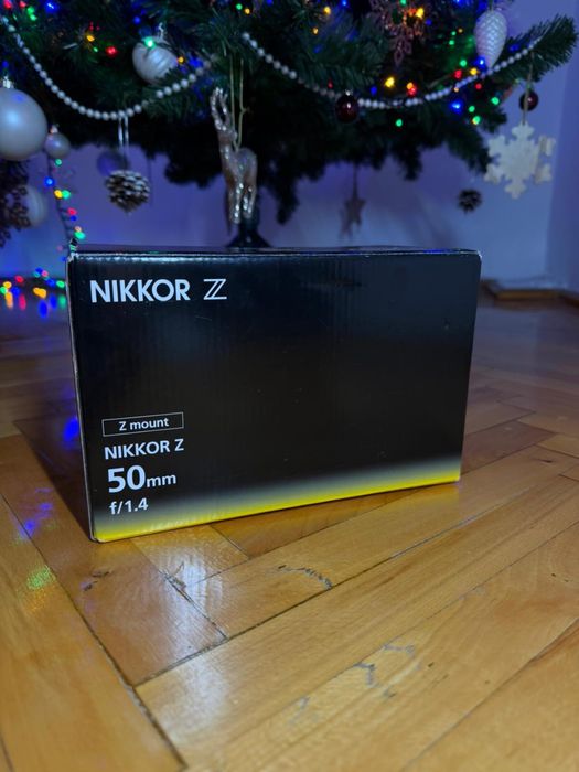 Obiectiv Nikon - Z NIKKOR 50mm, f/1.4, Nikon Z-Mount / NOU NOUT