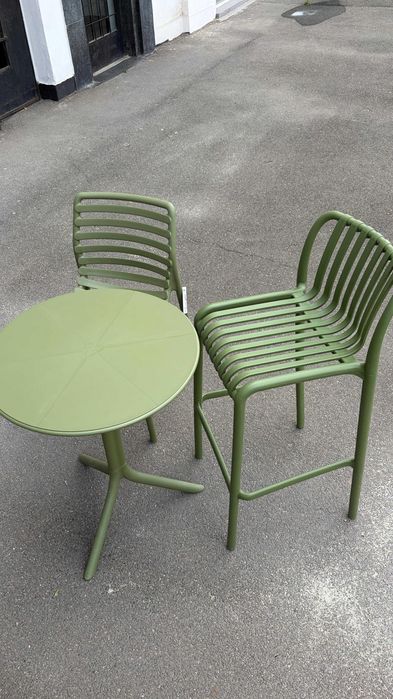 Set mobilier cafenea/terasă Nardi Italia – NOU, nefolosit | 11 piese