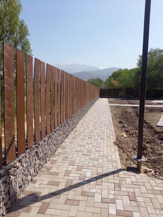 Установка Габионов