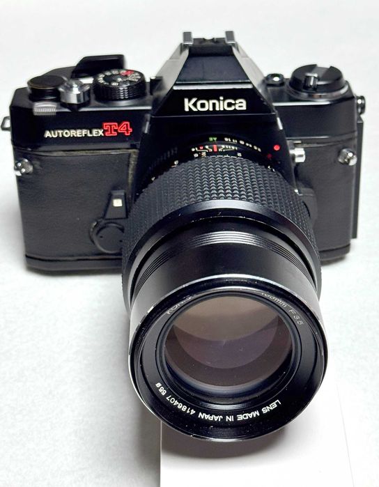 Konica T4, foto film, colectie